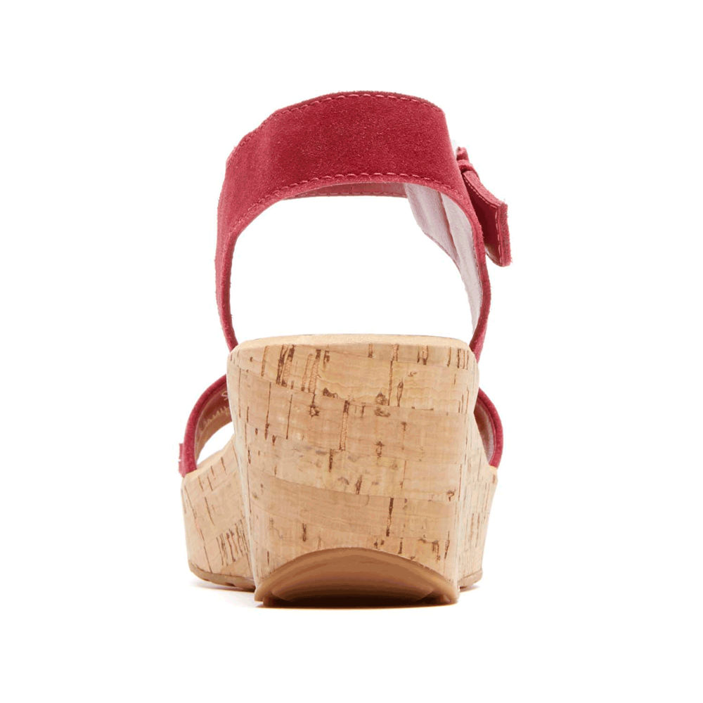 Rockport Sandaler Dame Rød - Weekend Casuals Lanea Quarter-Strap - PNIZ82354